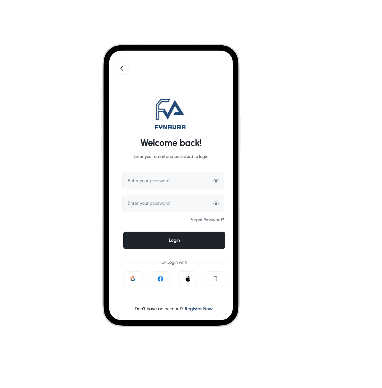 Fynaura Mobile App